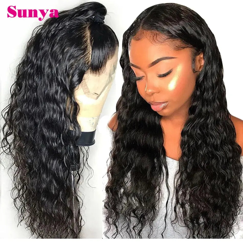 HD 13X4 Water Wave Lace Front Wig - SN Wigs & More