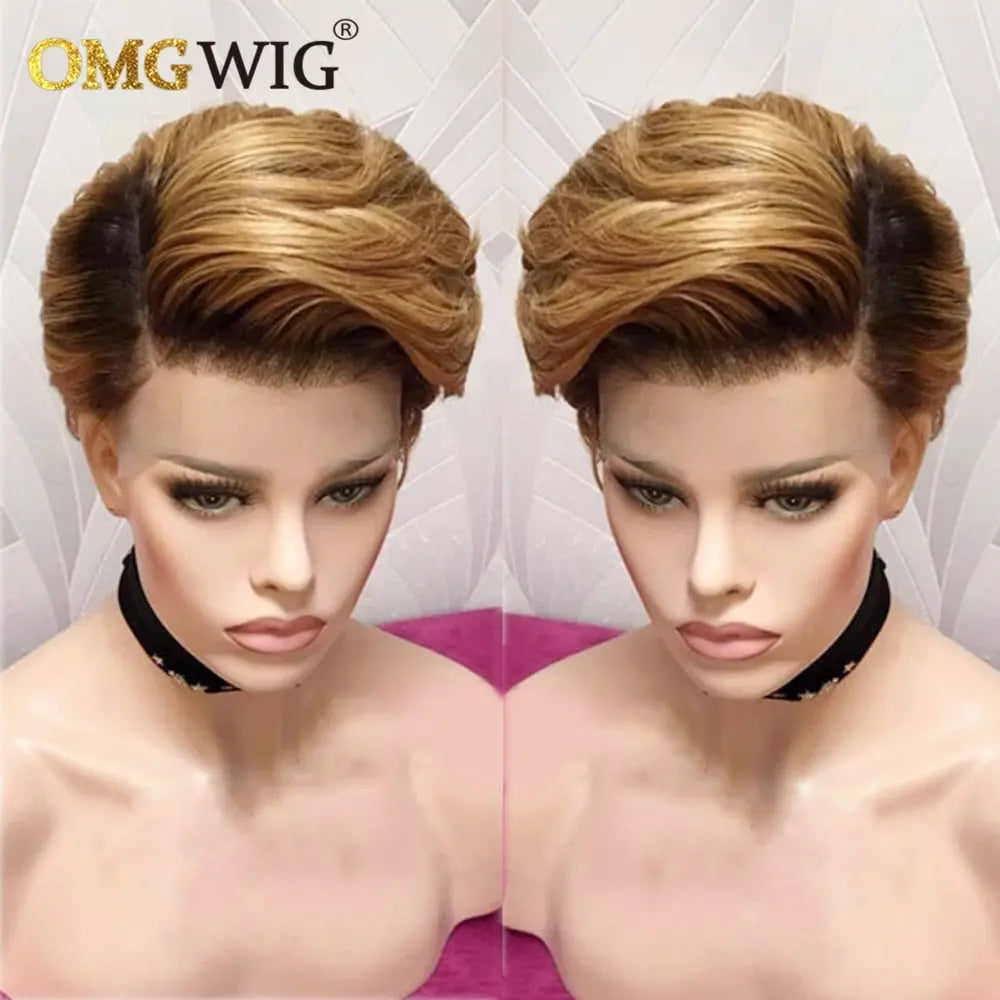 Chinese Remy Straight Short Human Hair - SN Wigs & More