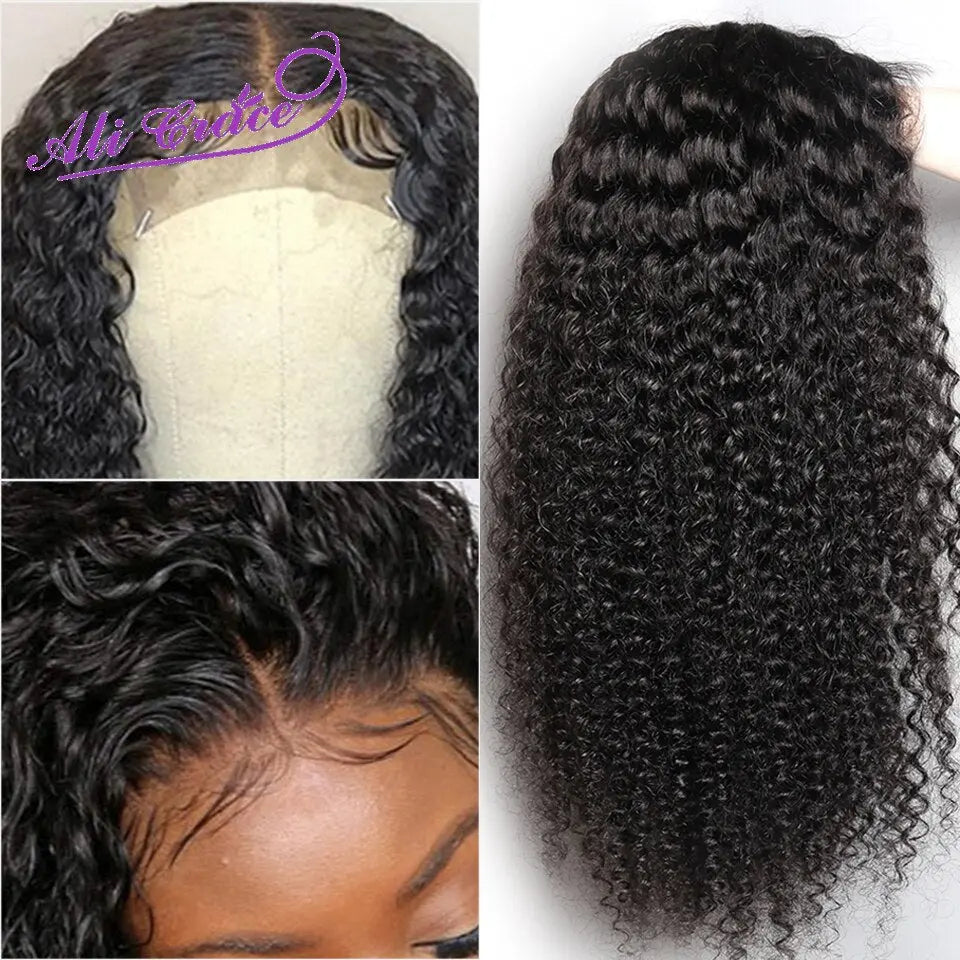 Ali Grace Peruvian Kinky Curly 4x4 Lace - SN Wigs & More