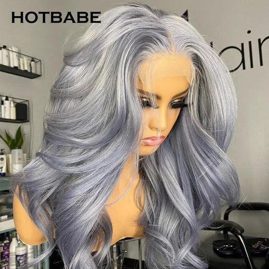 Silver Gray Lace Front Wigs - SN Wigs & More