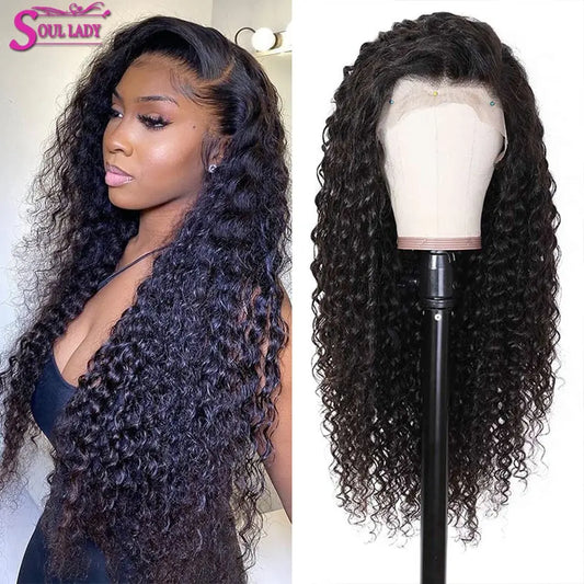 13x4 HD Deep Wave Frontal Wig - SN Wigs & More