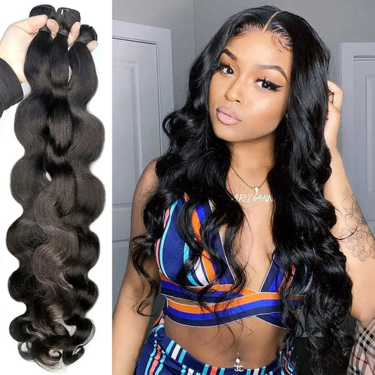 Body Wave 30 40 Inch Tissage Remy Hair - SN Wigs & More