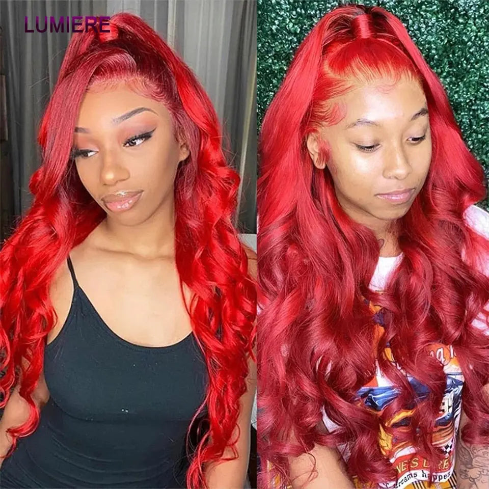 Hot Red Body Wave Bundles - SN Wigs & More