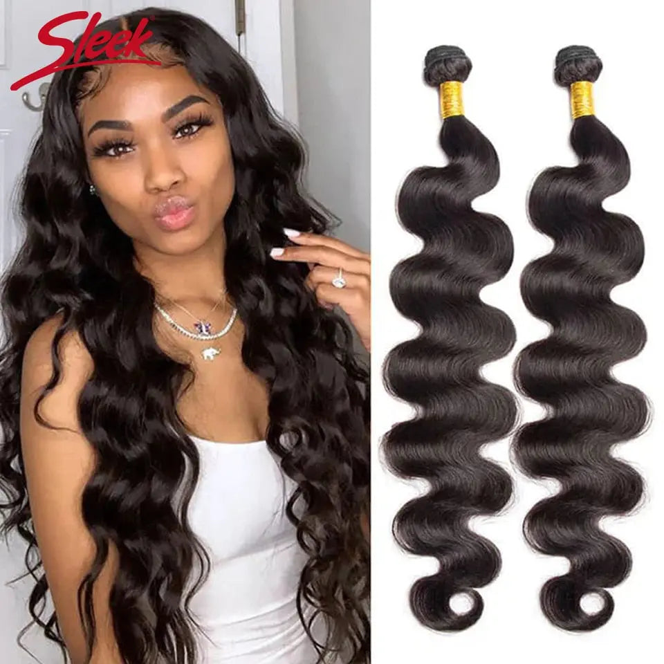 Sleek Body Wave Peruvian Hair - SN Wigs & More