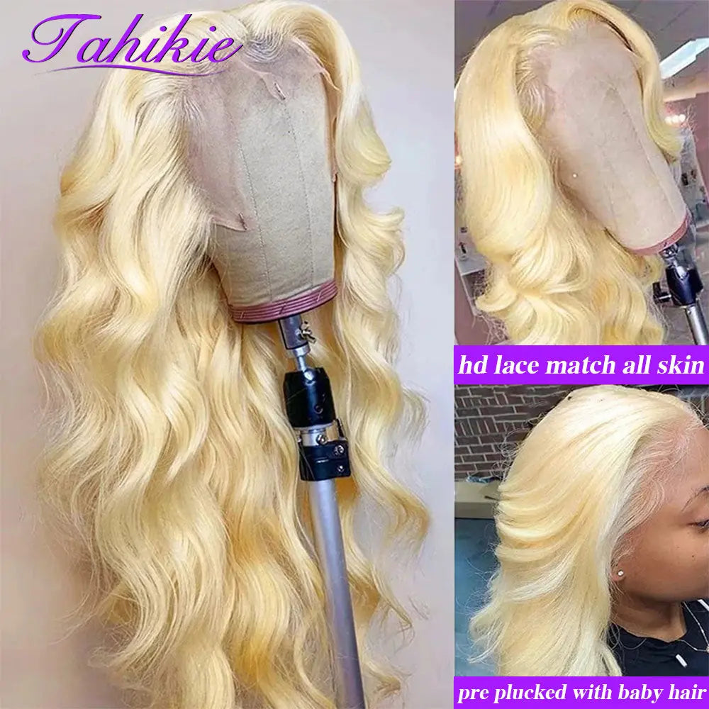 Tahikie 13x4 Transparent Lace Frontal Wig - SN Wigs & More