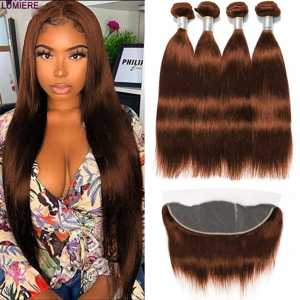 Double Weft 100% Remy Human Hair Bundles - SN Wigs & More