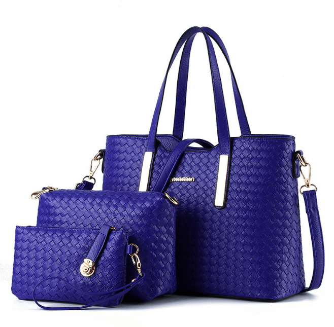 A1014  3 piece set bags 2 purse and handbags bags women handbags ladies combination bags