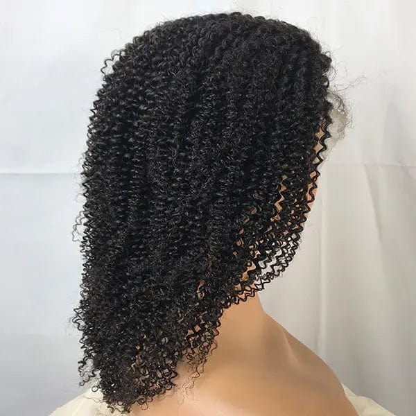 afro kinky human hair wig tangle free natural