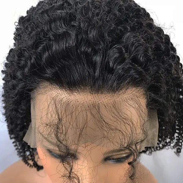 afro kinky human hair wig tangle free natural