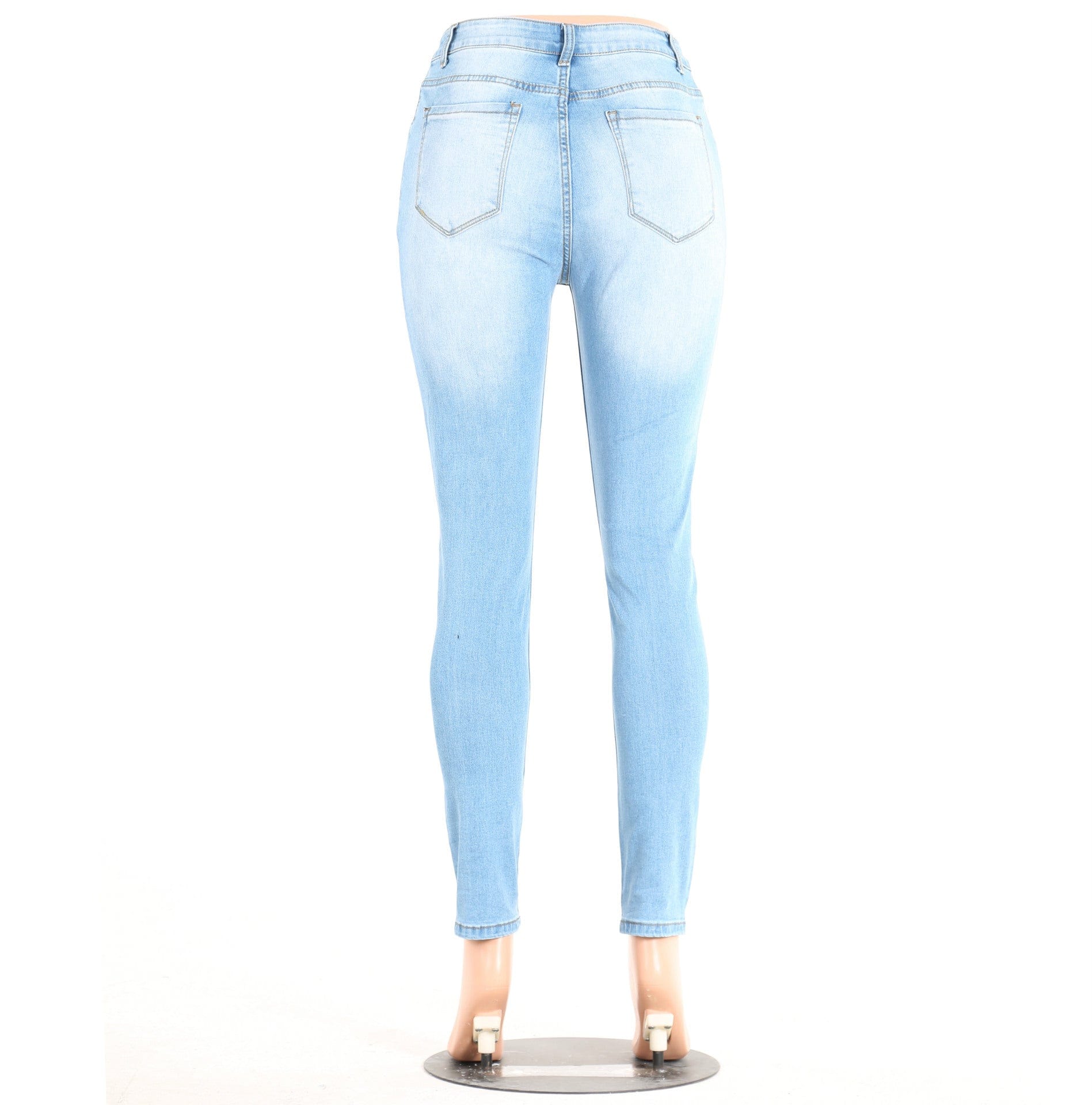 AIPA 2022 New Arrival Fashion Ladies Trousers Plus Size Skinny Denim Pant Women's Ripped Jeans Butt Lift Jeans