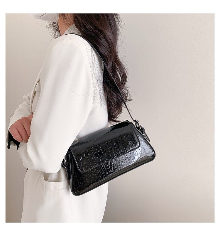 Alligator Pattern Shoulder Crossbody China Hand Stone Underarm Bags Women Mini Purse Designers Leather Handbag