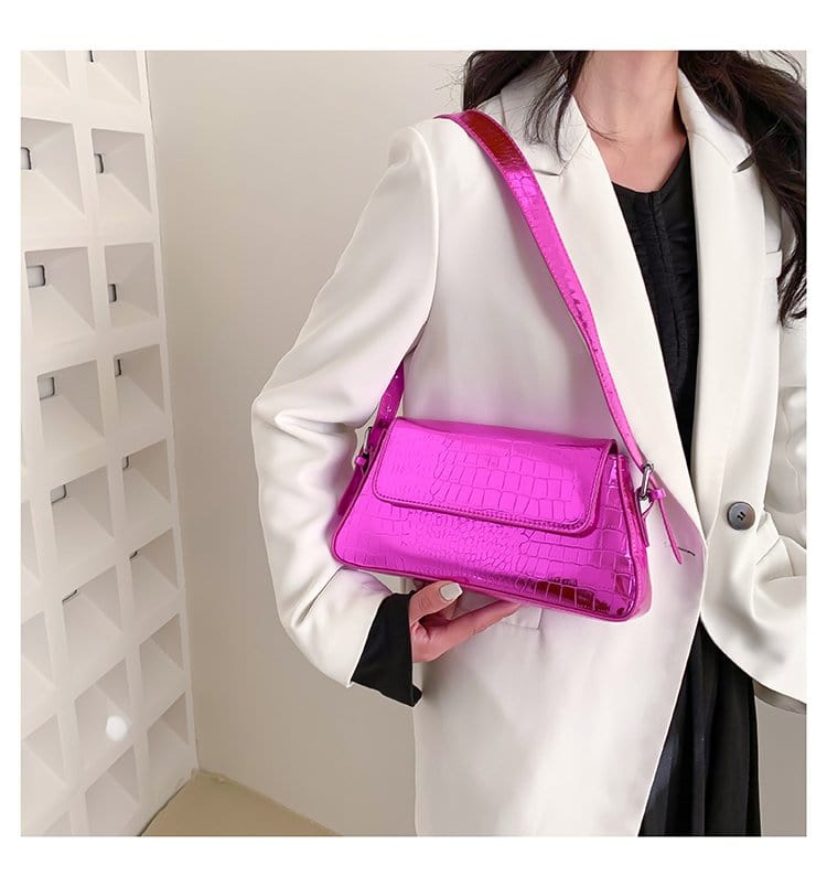 Alligator Pattern Shoulder Crossbody China Hand Stone Underarm Bags Women Mini Purse Designers Leather Handbag