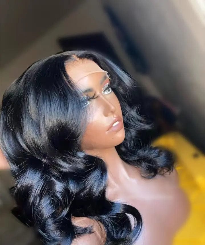 Allure Romance Wavy Wig Natural Black Body Wave