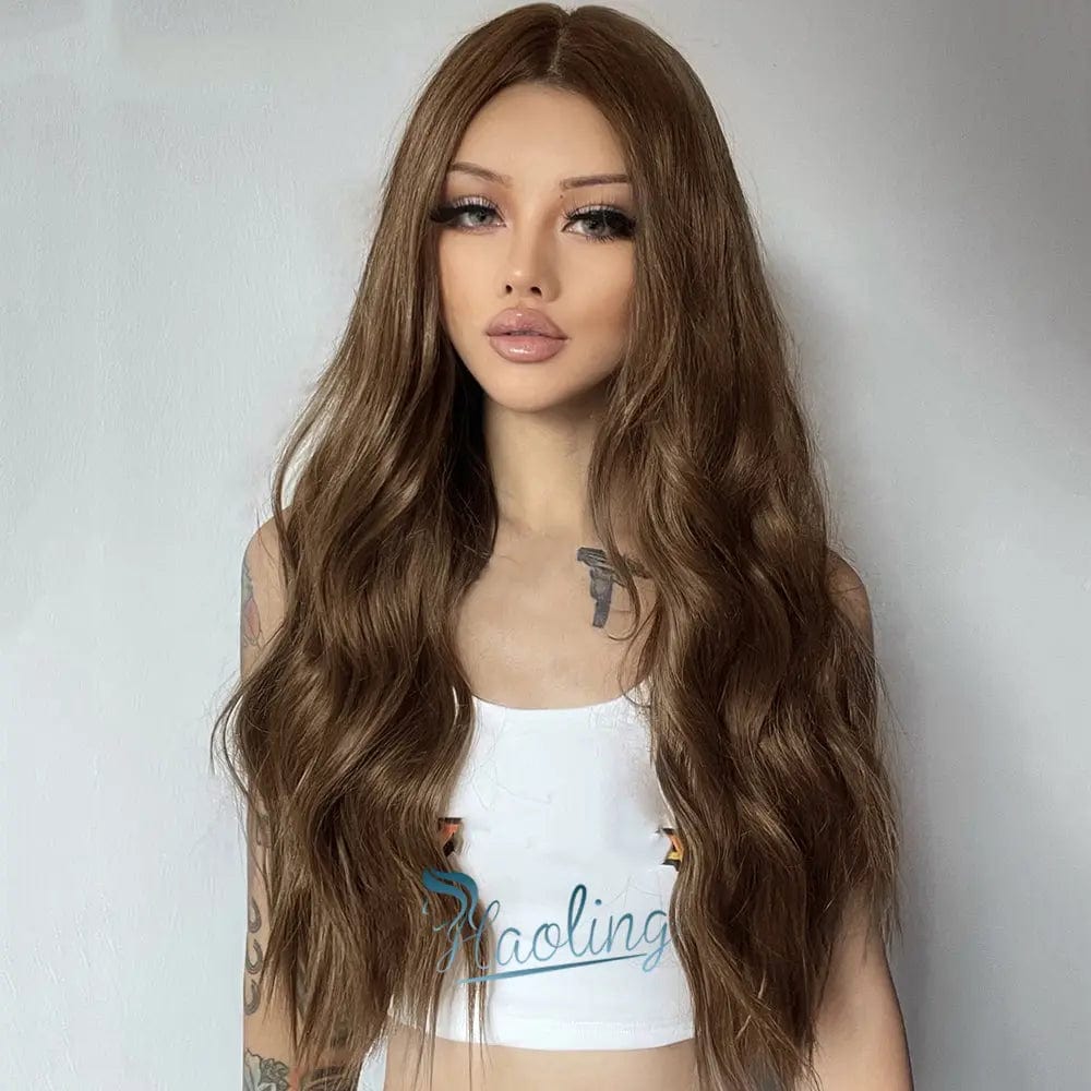 BL66010 Fast Delivery Lace Wig Hair Synthetic Ombre Blonde 613 Lace Front Wigs Kinky Curly Hair Wigs for Women Natural with Baby Hair