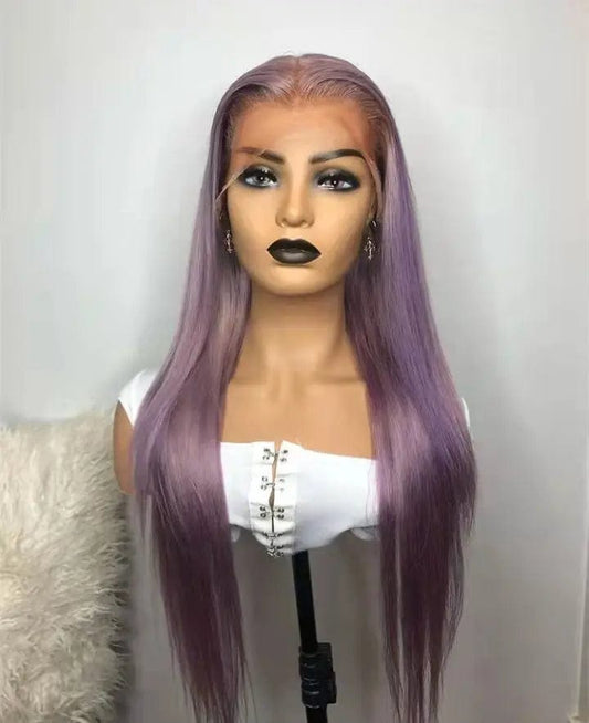 Bleached Knots Long Straight Transparent HD Lace Wig