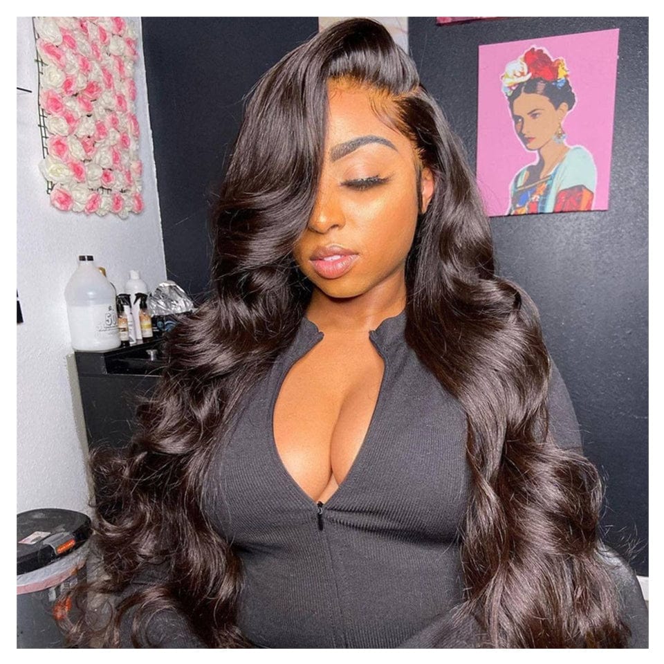 BLI Factory Cheap Wholesale Human Lace Front Closure Body Wave Full Virgin Brazilian Cuticle Aligned Lace Closure Human Hair Wig