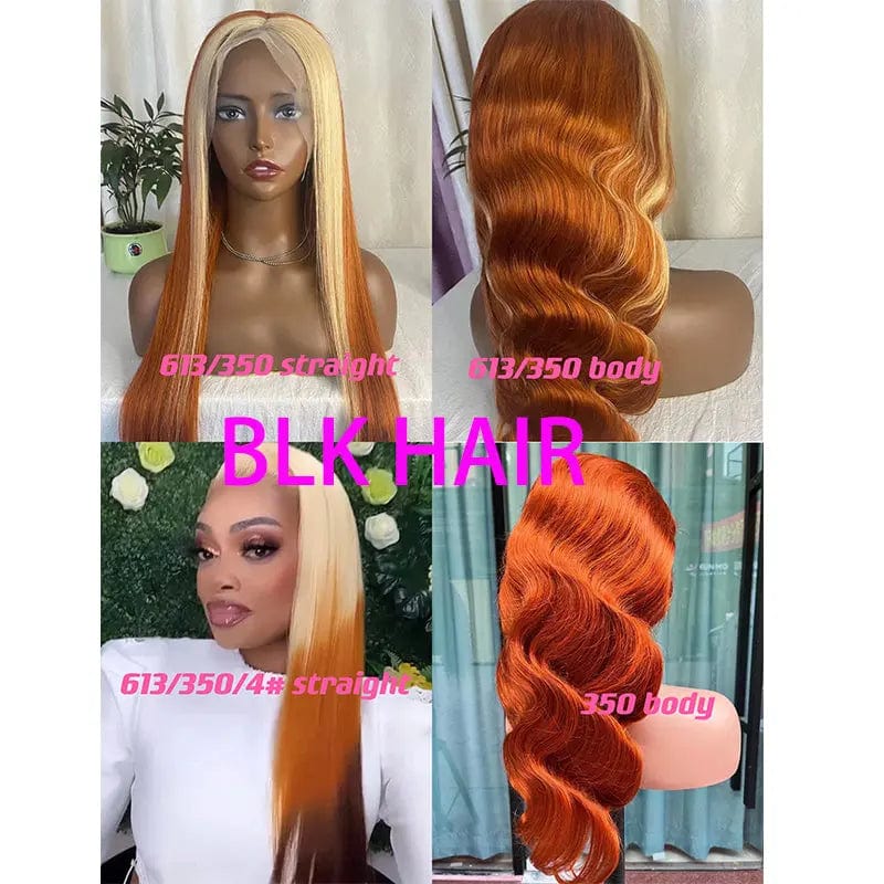 BLKHAIR 613/350# Preplucked Human Hair