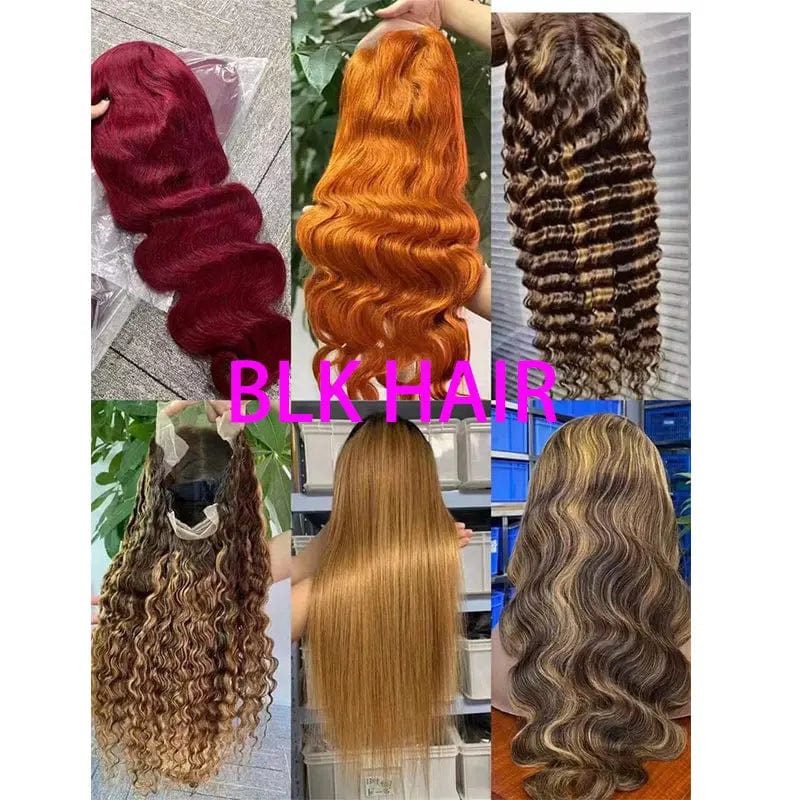 BLKHAIR 613/350# Preplucked Human Hair