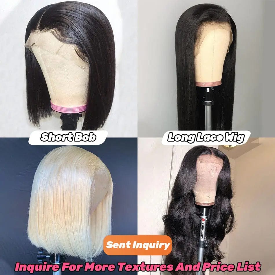 Bob Cut Wigs 100 Human Hair,13*4 Lace Front Bob