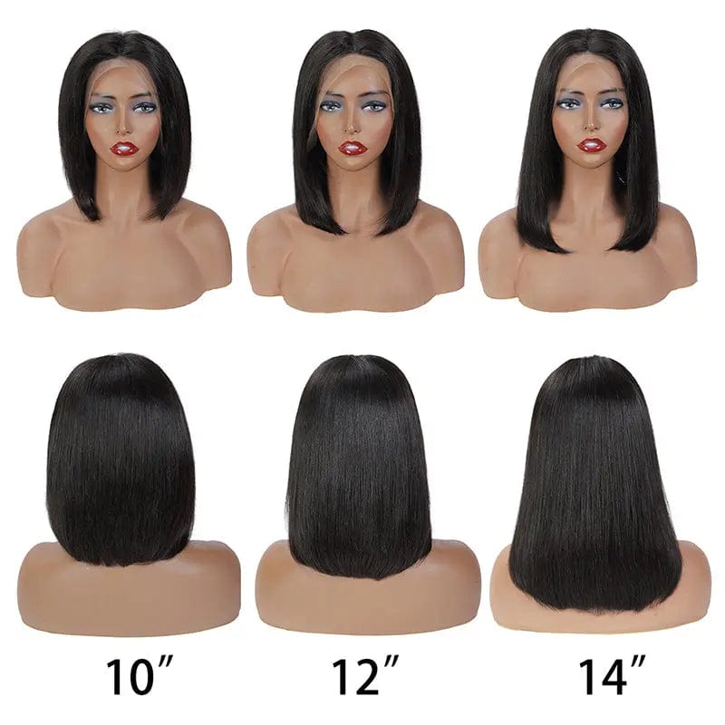 Bob Hd Lace Wig 100% Virgin Human Hair