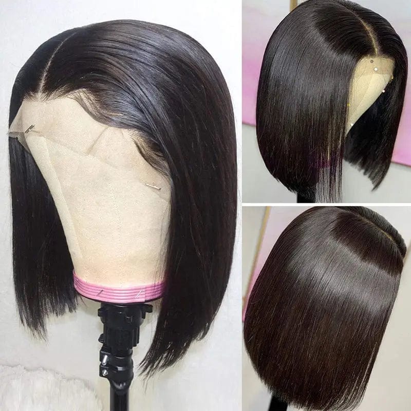 Bob Hd Lace Wig 100% Virgin Human Hair