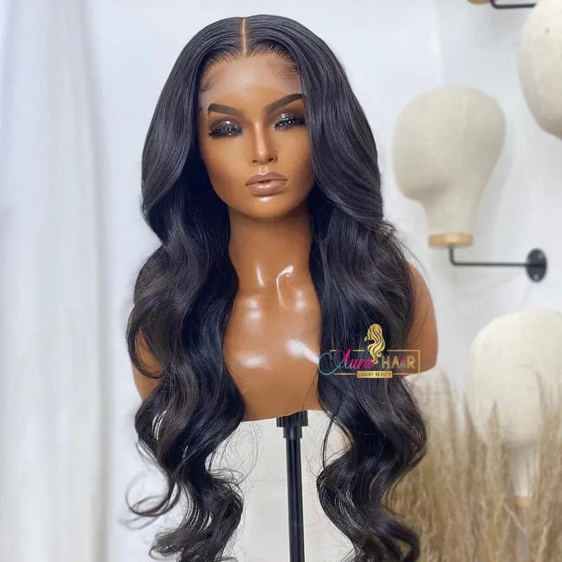 Body Wave HD Transparent 5*5 Lace Closure Wigs