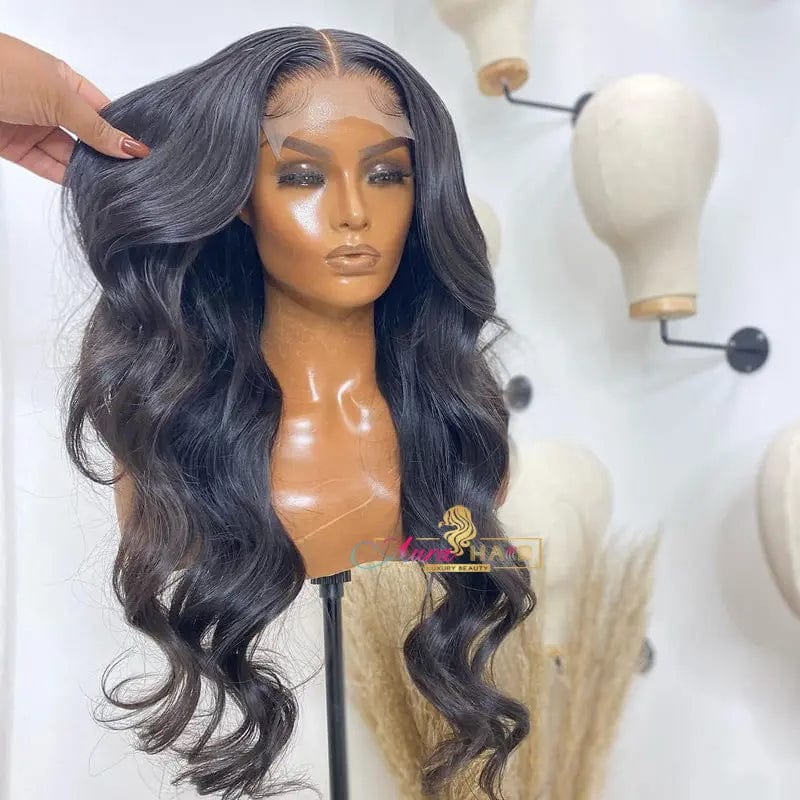 Body Wave HD Transparent 5*5 Lace Closure Wigs