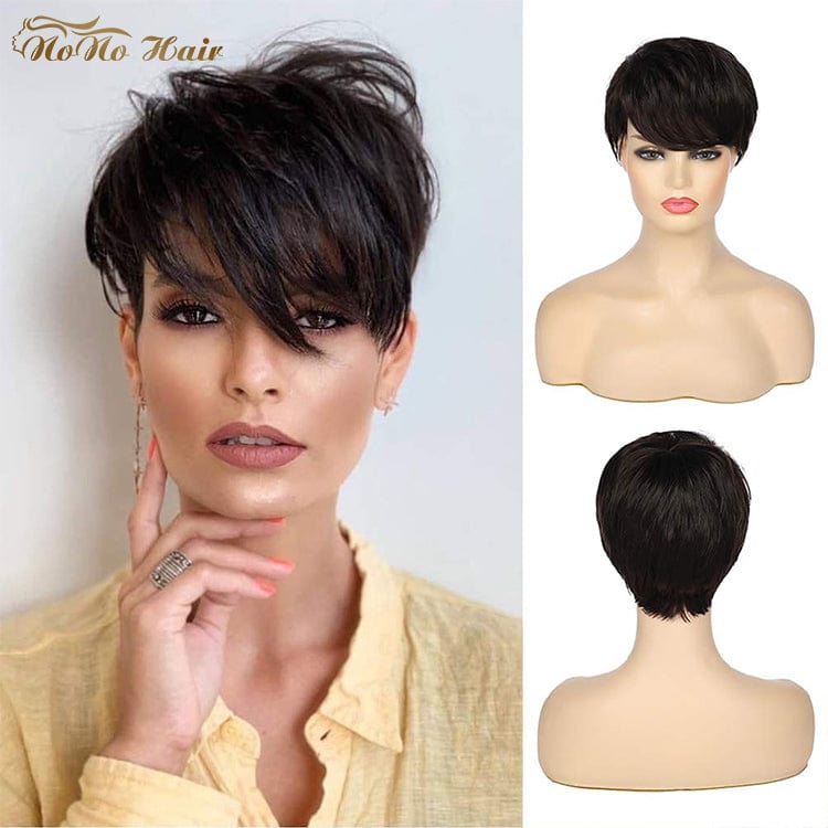 Brazilian Full Lace Virgin Hair Pixie Cut Wigs Swiss Lace Pixie Cut Short Hair Wig Wigs Human Hair Lace Front