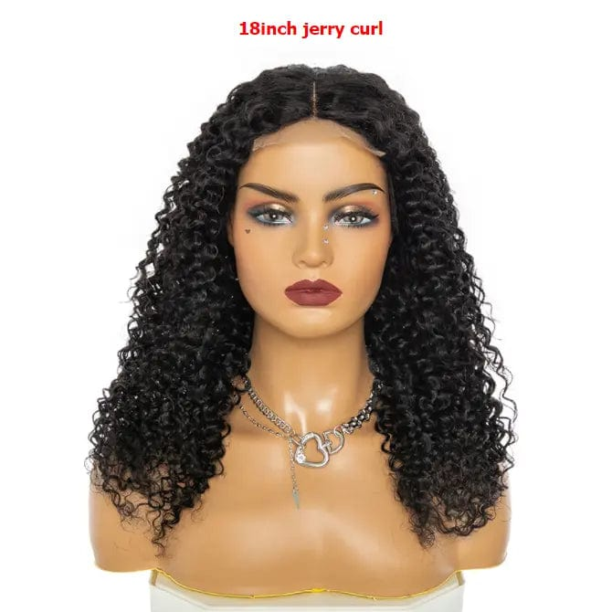 Brazilian Hair Deep Curly Human Hair Lace Wig