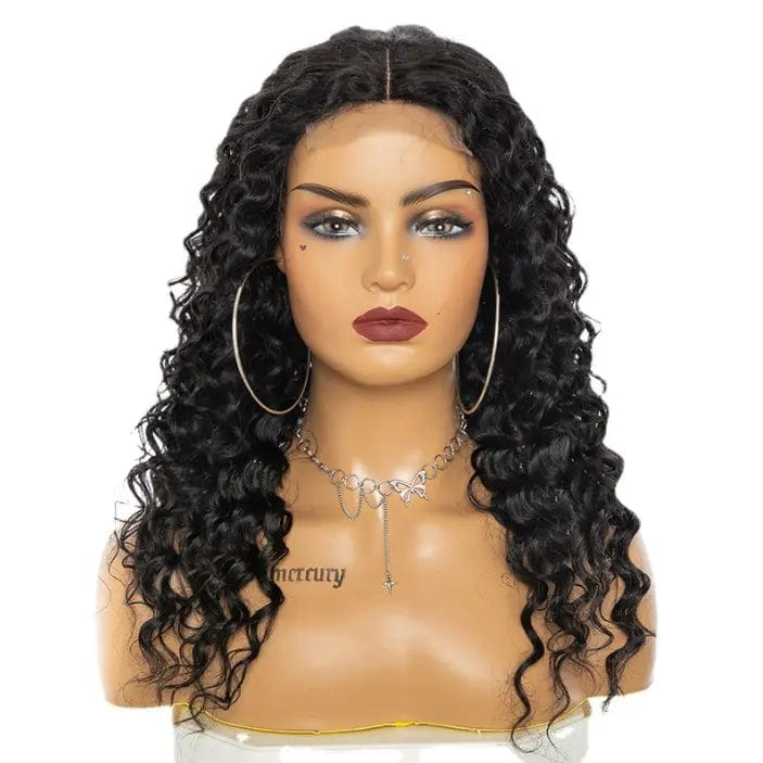 Brazilian Hair Deep Curly Human Hair Lace Wig