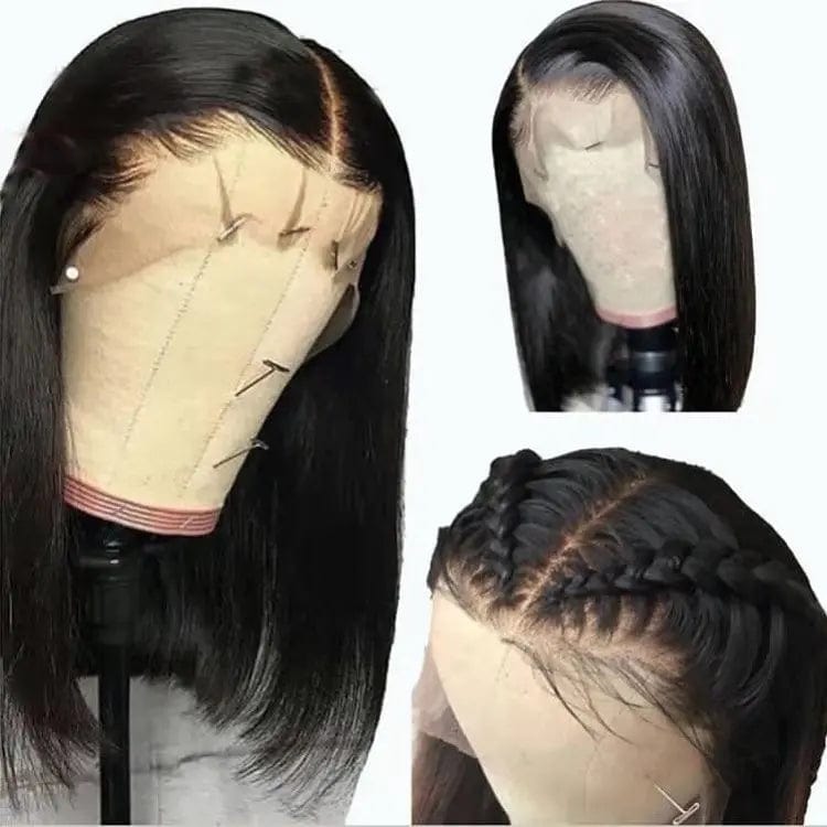 Brazilian short hd 13*4 lace front bob wigs