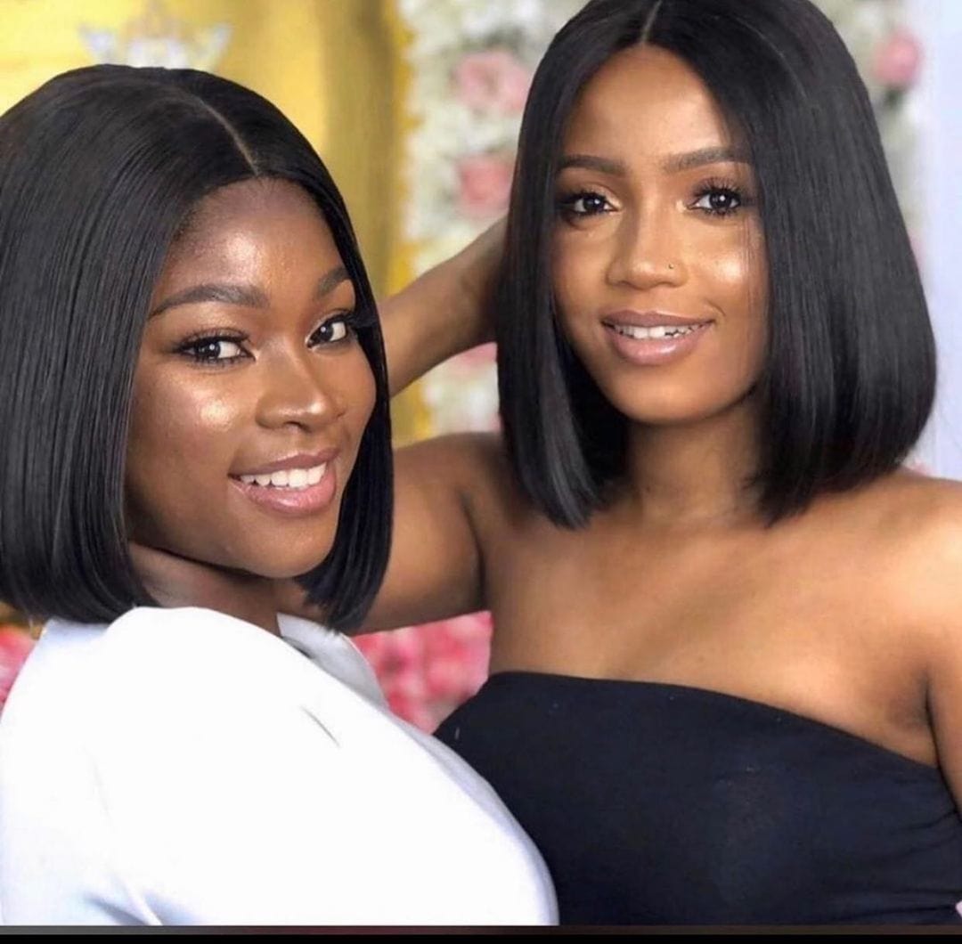 Brazilian Virgin Bob Lace Closure Front Wigs Human Hair for Black Women Glueless Pre Plucked with Baby Hair Short Bob Straight