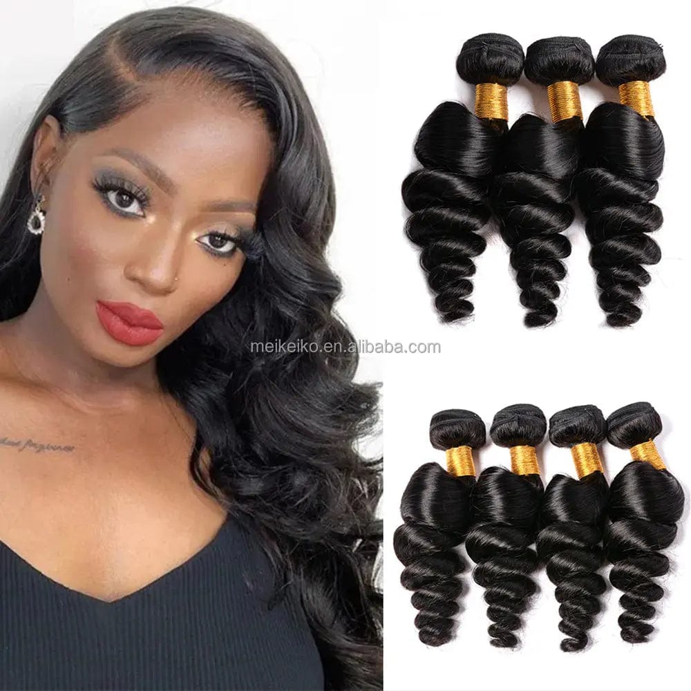 Brazilian Virgin hair Loose Wave Bundles