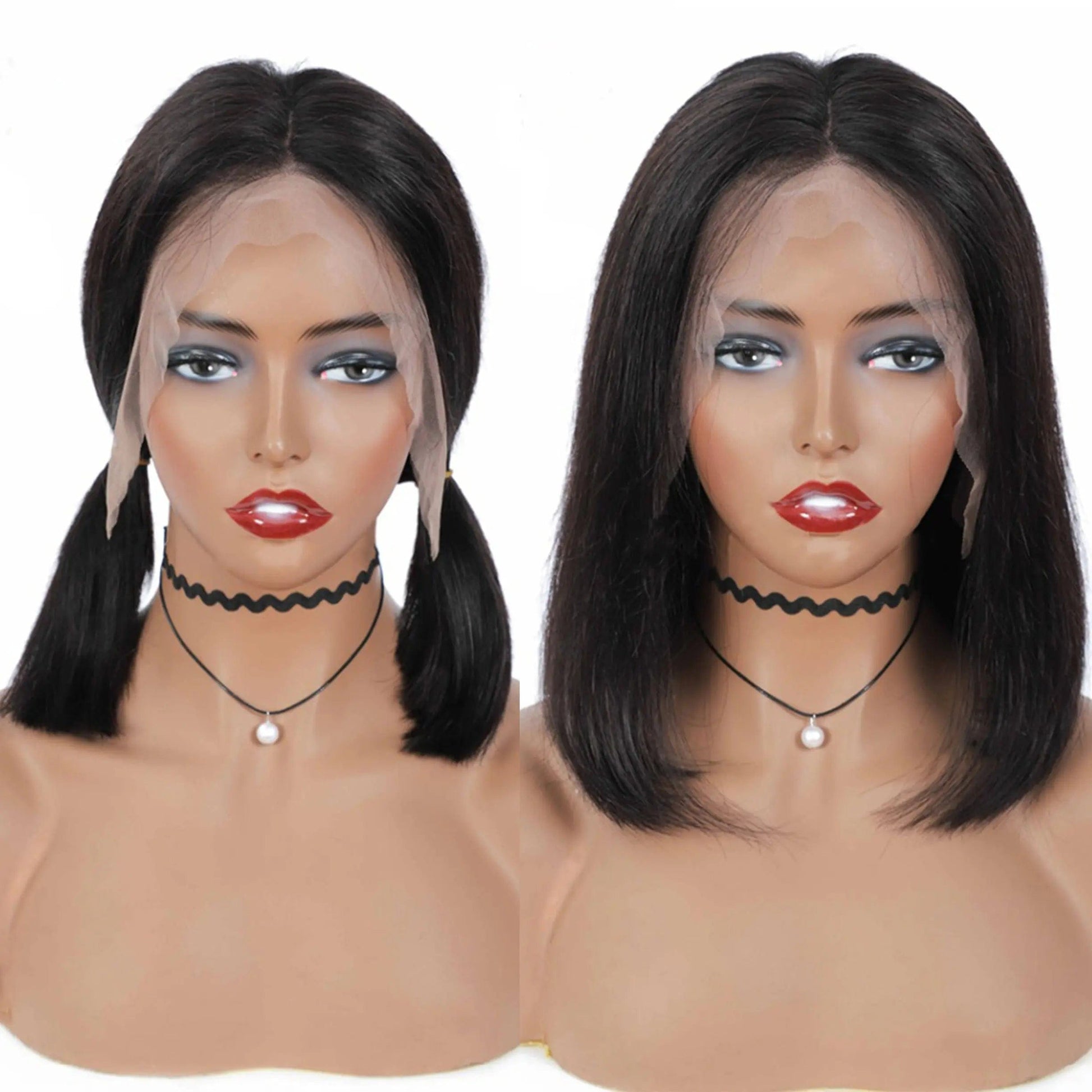 Brazilian Virgin human Hair Lace Front Cuticle Wig