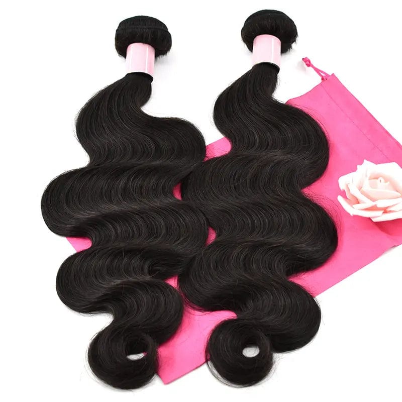 Bundle Deal 22in+24in+26in+18in Lace Closure / Natural Black 100%  natural Human Hair