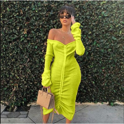 Casual ladies Dress 2022 Autumn Women clothing Office Dress For Women Formal High Quality Elegant Long Sleeve Midi Dresses