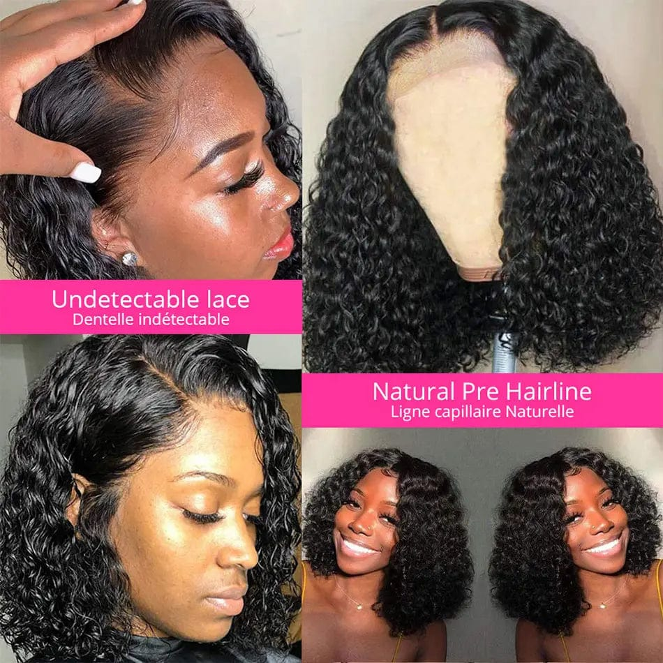 Cheap Brazilian Hair Short Bob Wigs