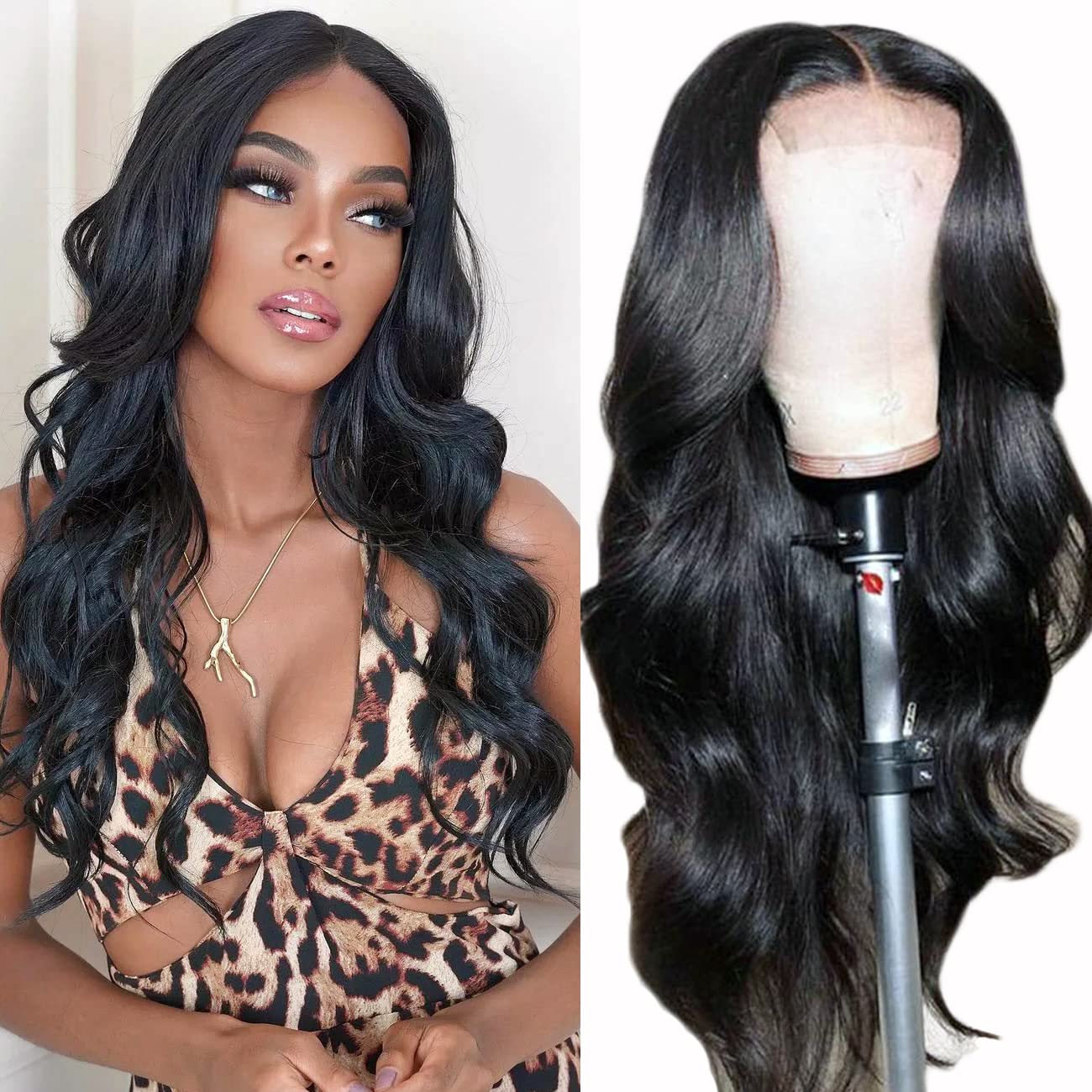 Cheap Human hair wigs  Transparent brazilian lace closure frontal cuticle aligned human hair lace frontal wigs for black woman