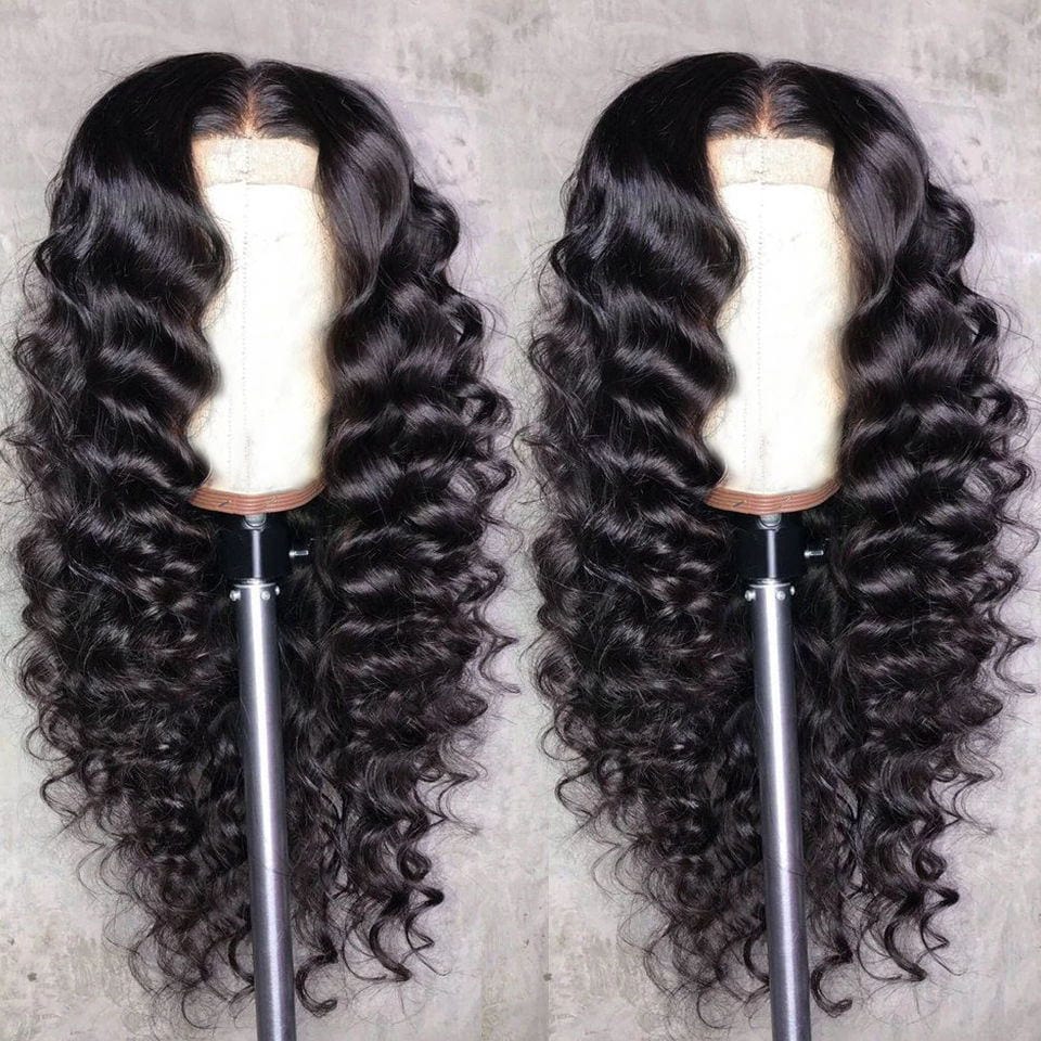 Cheap Human hair wigs  Transparent brazilian lace closure frontal cuticle aligned human hair lace frontal wigs for black woman