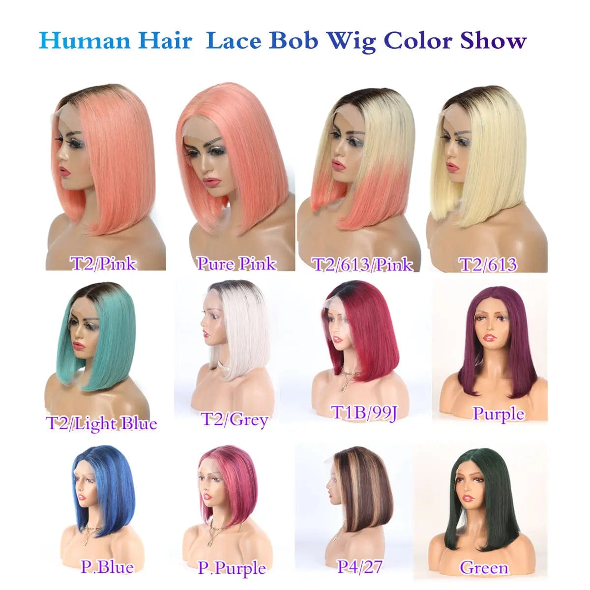 Cheap Ombre Bob Wigs For Women