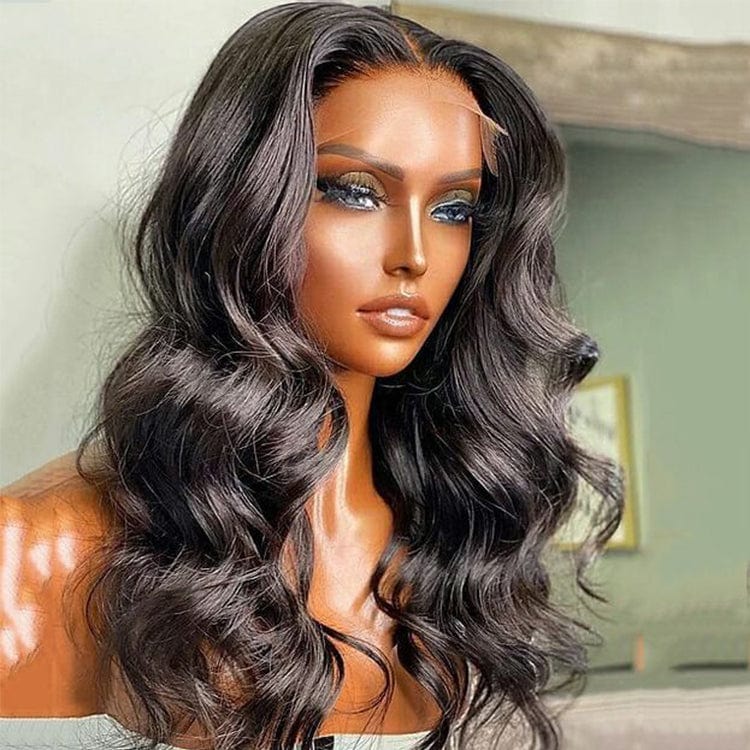 Cheap Wholesale Hair Wigs Human Lace Front Closure Brazilian Transparent Lace Closure Human Hair Wigs For Black Women