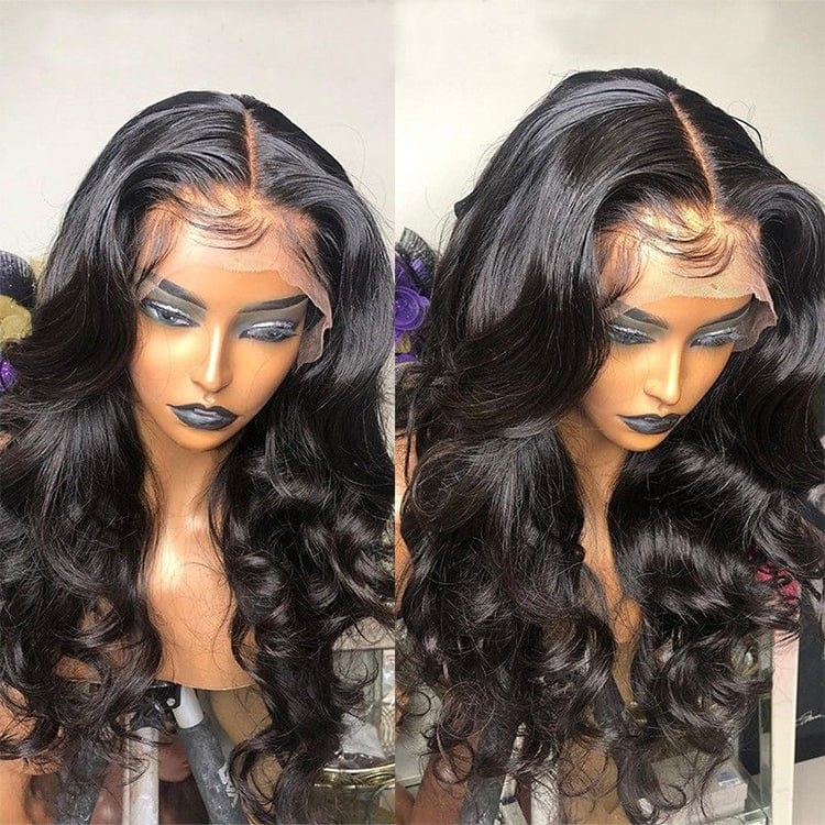 Cheap Wholesale Hair Wigs Human Lace Front Closure Brazilian Transparent Lace Closure Human Hair Wigs For Black Women