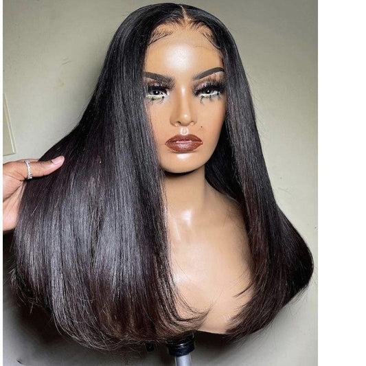 cheapest human hair wigs for black women transparent hd full lace human hair wig human hair lace wigs for small heads