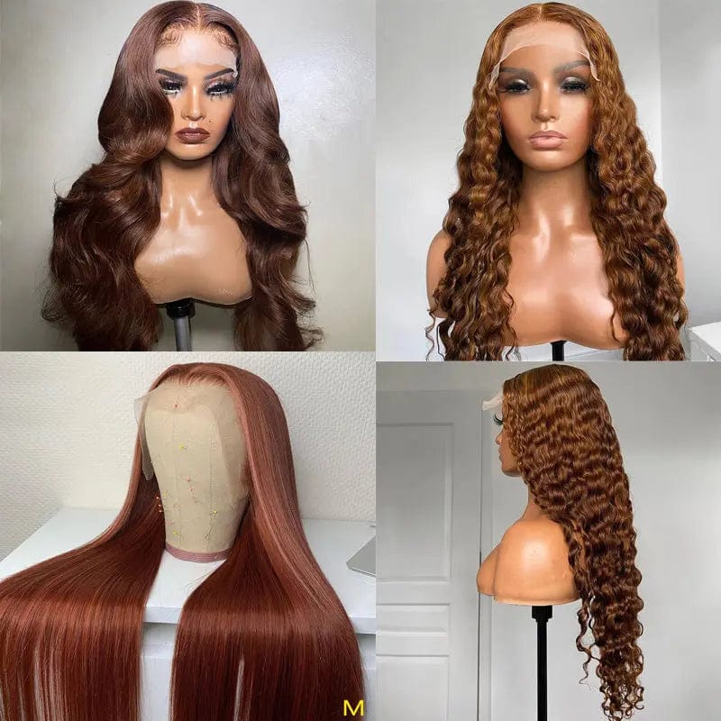 Chocolate Brown 13x4 Lace Front Wig