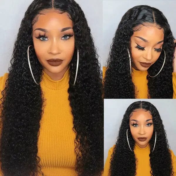 Curly HD Full Lace Wigs Human Hair Lace