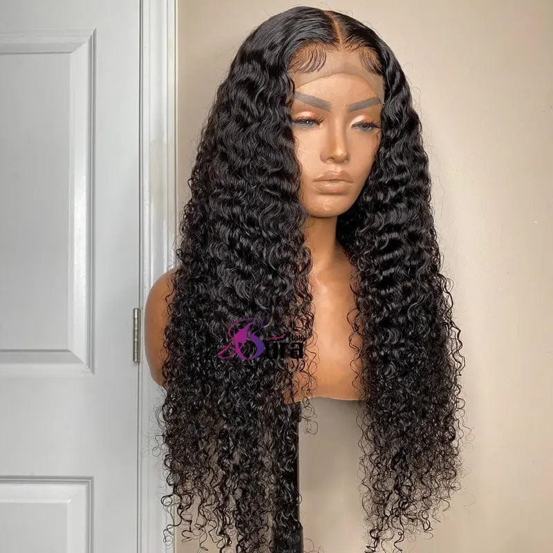 Curly HD Full Lace Wigs Human Hair Lace