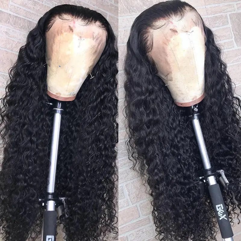 Curly HD Full Lace Wigs Human Hair Lace