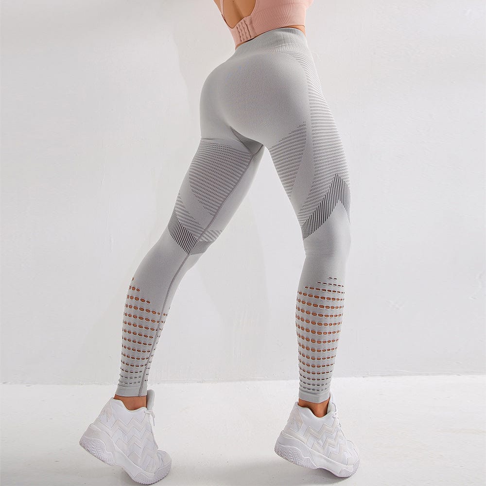 Custom Logo 2022 High Waisted Tummy Control Butt Lifting Seamless Yoga Leggings For Women