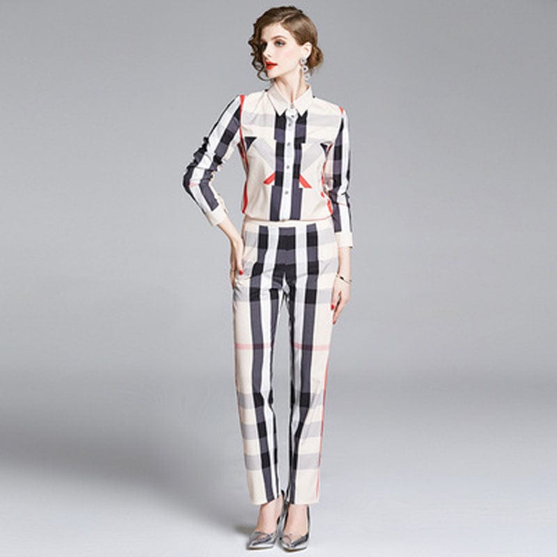 DD7694078 # European and American fashion wild waist slimming positioning printing suit