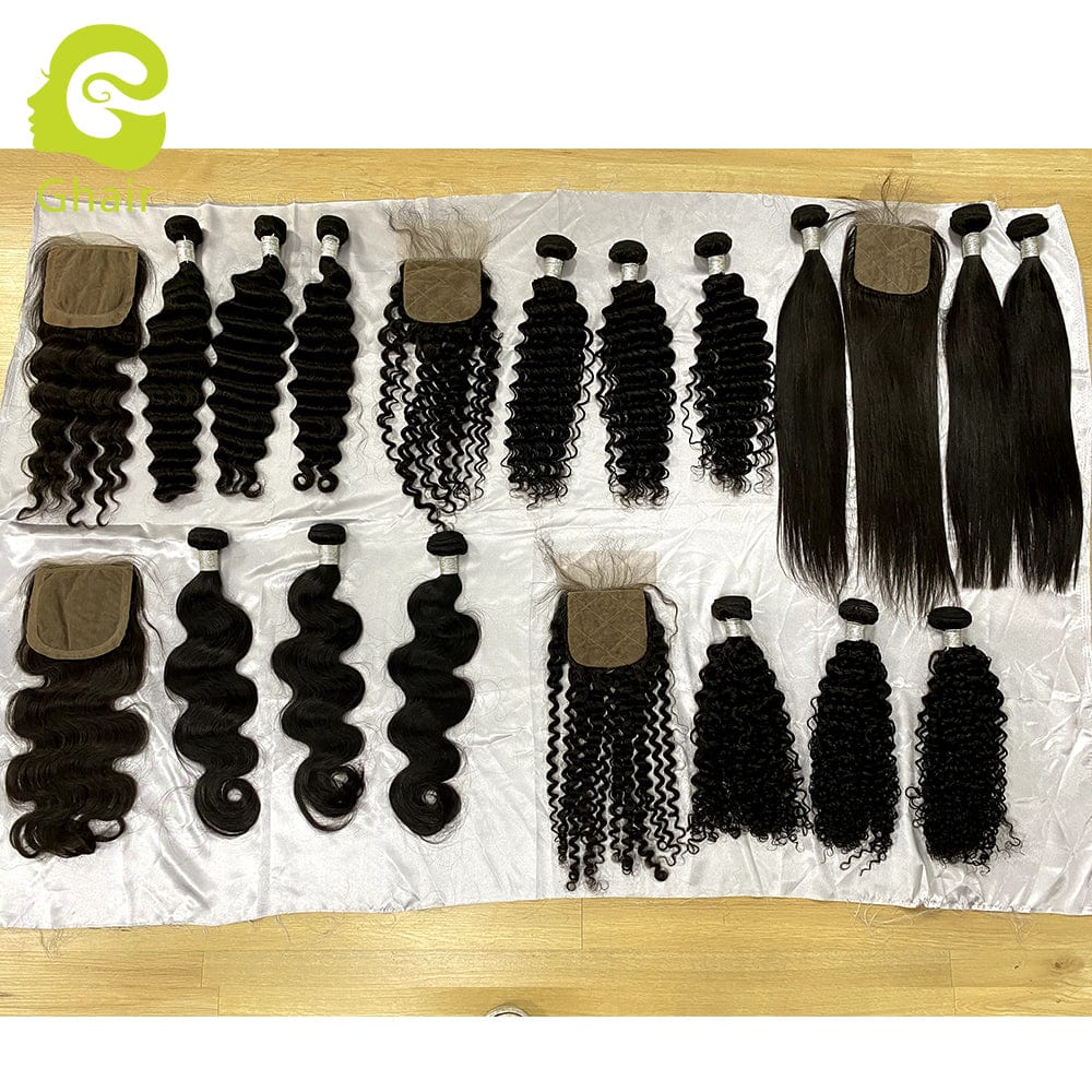 Direct factory silk base closure frontal 4x4, 5x5, 13x4 guangzhou human hair wigs human virgin hair with silk base